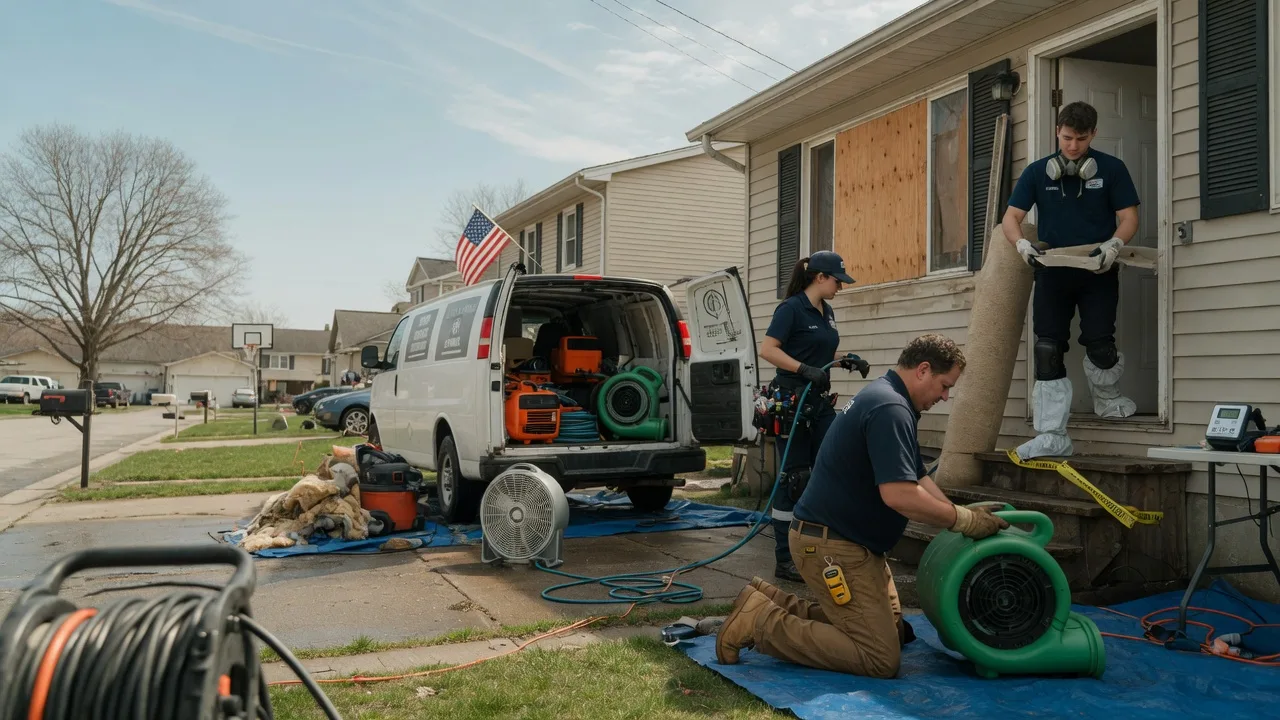 Water Damage Restoration in Oxford, KS near me